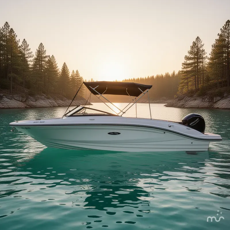 Slide: The Image of Sea Ray SPX 210 Outboard 2023 - 2