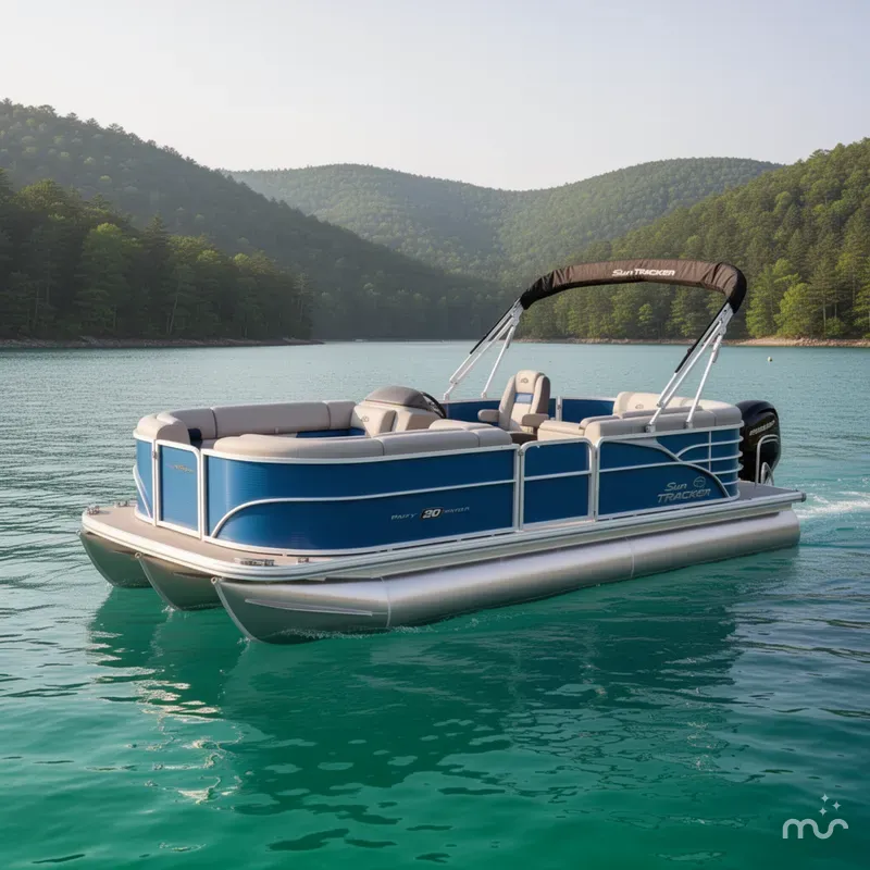 The Image of Sun Tracker Party Barge 20 DLX 2026 - 0