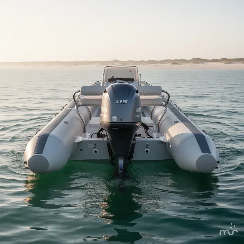 Slide: The Image of Novurania DL 550 w/ Yamaha 115 2025 - 2