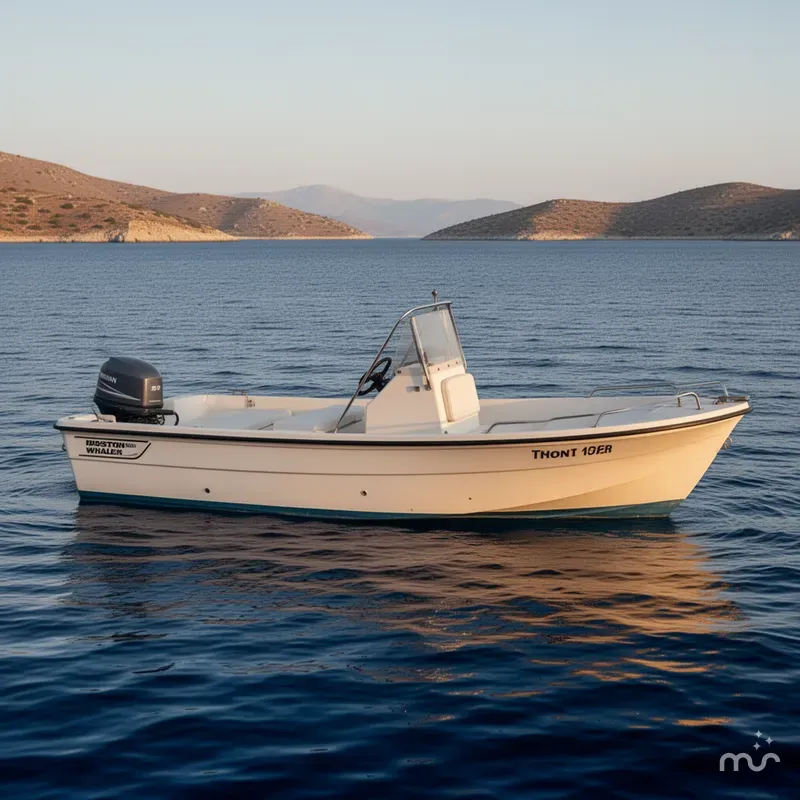 Slide: The Image of Boston Whaler Montauk 1995 - 2