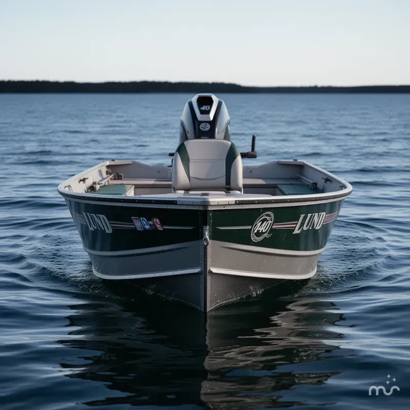 Slide: The Image of Lund 1440-V Rebel Tiller 1999 - 1