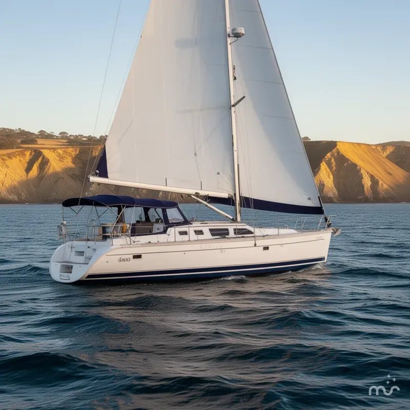 Slide: The Image of Hunter 44 Deck Salon 2007 - 0