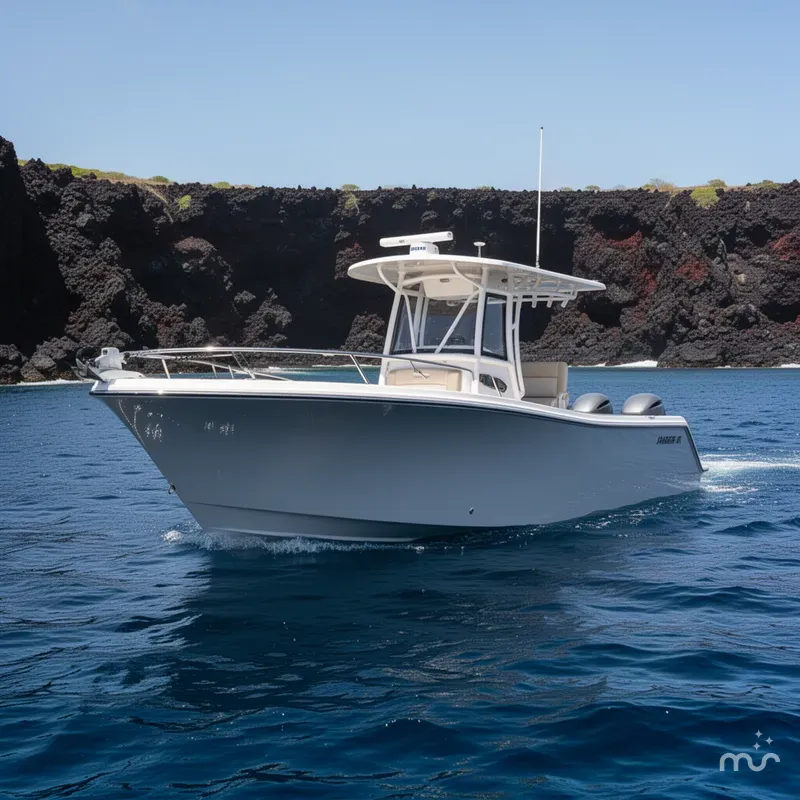 Slide: The Image of Parker Marine 2501 Center Console 2022 - 2