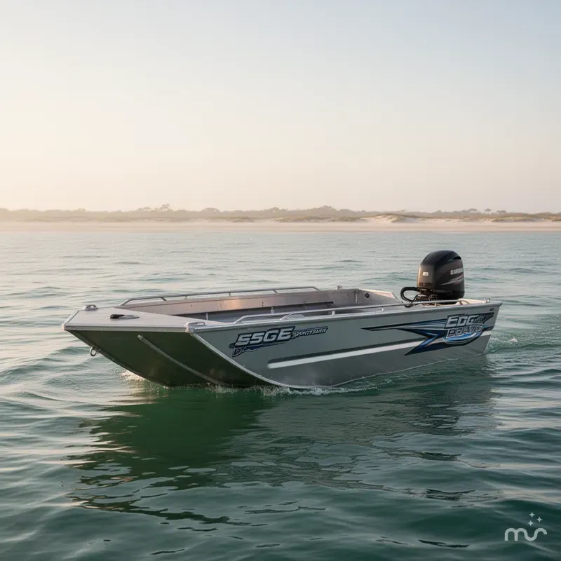 Slide: The Image of Edge Boats 553 DB Sportsman 2026 - 1