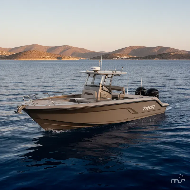 Slide: The Image of Thor 1900 Lake Hammer Center Console Elite 2026 - 2