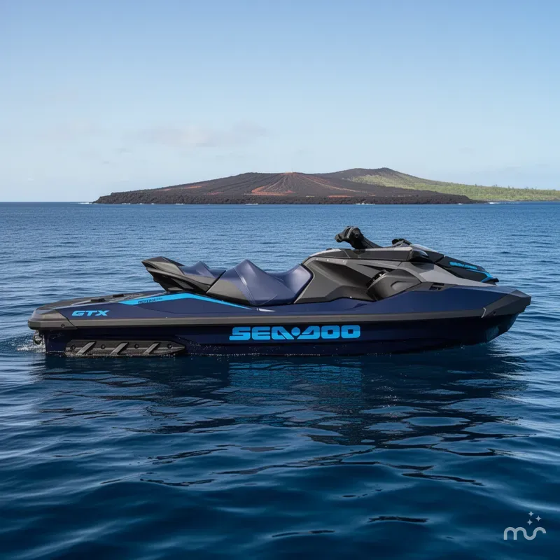 Slide: The Image of Sea-Doo GTX 230 Tech, Audio, iDF, iBR 2026 - 2