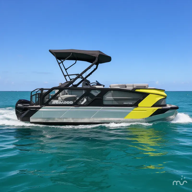 Slide: The Image of Sea-Doo Switch® Cruise 18-130 hp Galvanized 2023 - 0