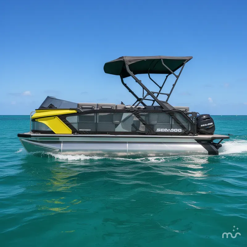 Slide: The Image of Sea-Doo Switch® Cruise 18-130 hp Galvanized 2023 - 1