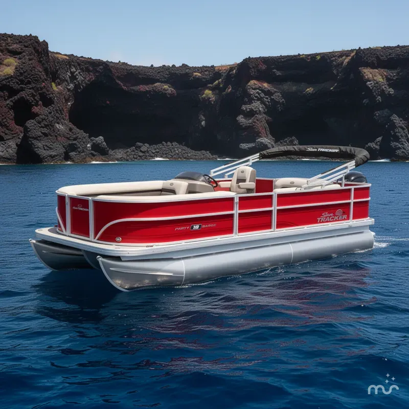The Image of Sun Tracker Party Barge 18 DLX 2026 - 0