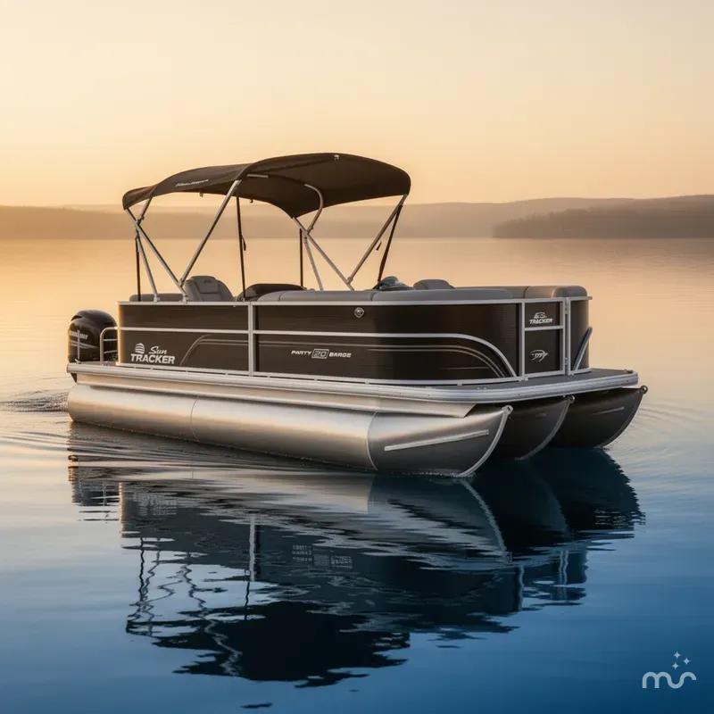 The Image of Sun Tracker Party Barge 20 DLX 2026 - 0