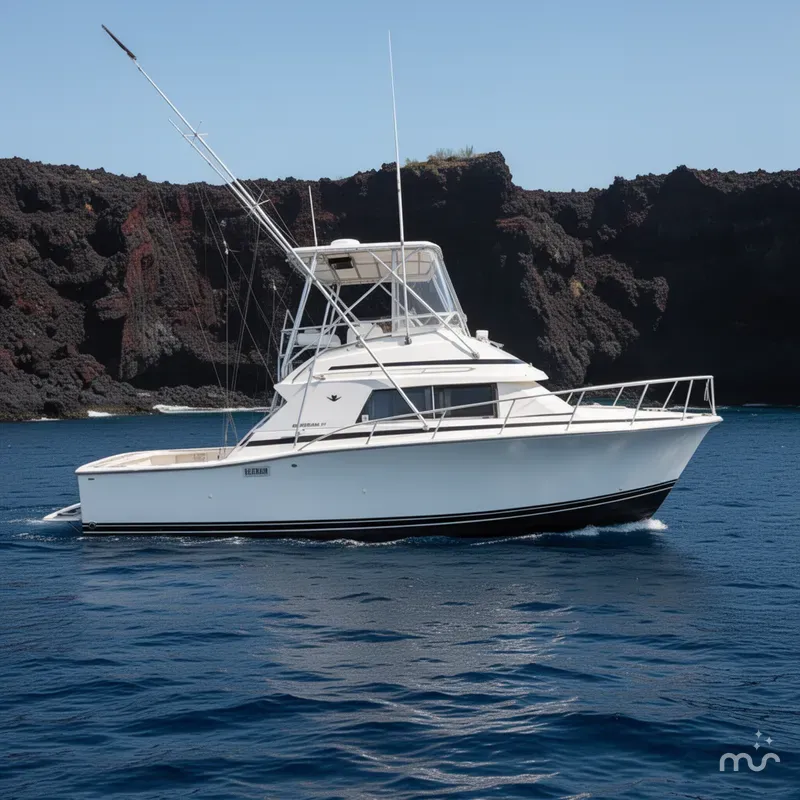The Image of Bertram 33 Sport Fisherman 1991 - 0