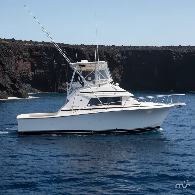 Slide: The Image of Bertram 33 Sport Fisherman 1991 - 2