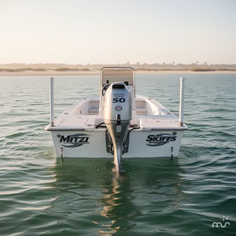 Slide: The Image of Mitzi Skiffs 17 Center Console 2019 - 2