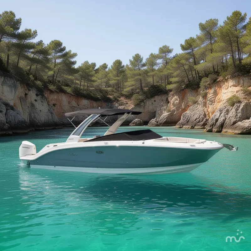 Slide: The Image of Sea Ray SDX 290 Outboard 2025 - 2