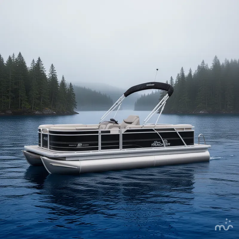 The Image of Sun Tracker Party Barge 22 RF DLX 2026 - 0