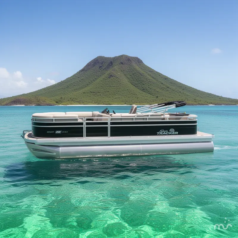Slide: The Image of Sun Tracker SportFish 22 DLX 2026 - 2