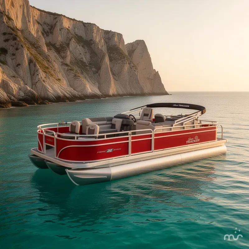 The Image of Sun Tracker Fishin' Barge 22 DLX 2026 - 0