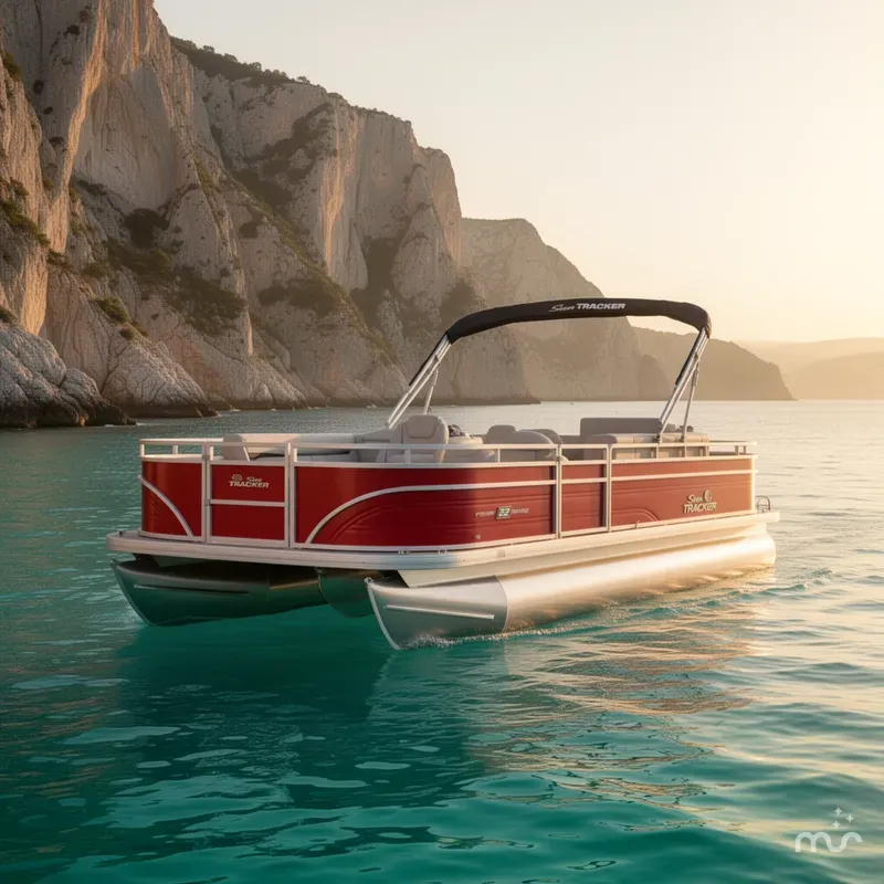 Slide: The Image of Sun Tracker Fishin' Barge 22 DLX 2026 - 3