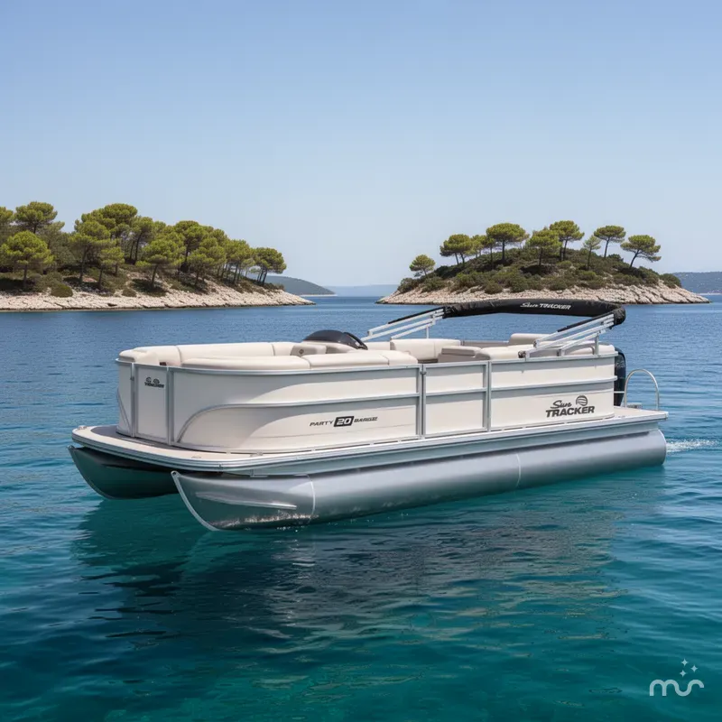 The Image of Sun Tracker Party Barge 20 DLX 2026 - 0