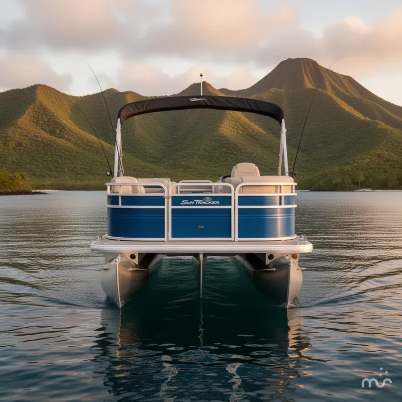 Slide: The Image of Sun Tracker Fishin' Barge 20 DLX 2026 - 1