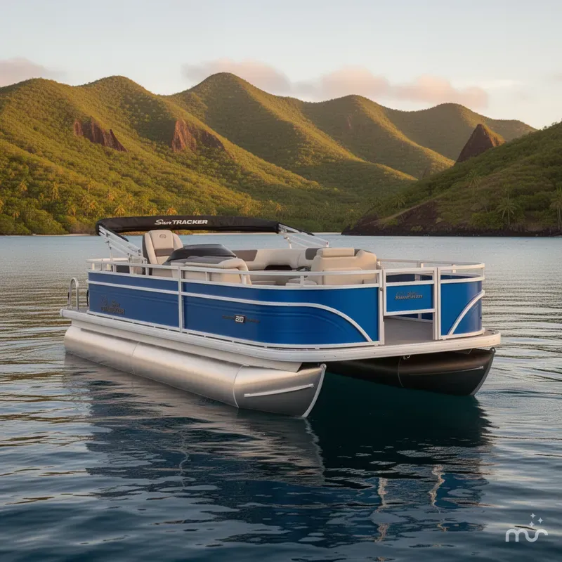 Slide: The Image of Sun Tracker Fishin' Barge 20 DLX 2026 - 3
