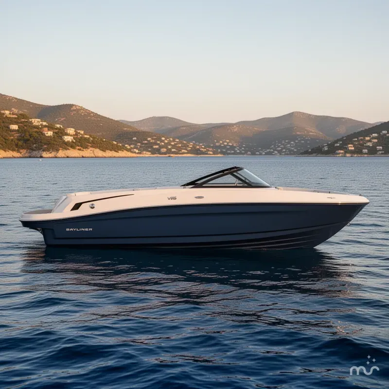 Slide: The Image of Bayliner VR6 Bowrider I/O 2026 - 2