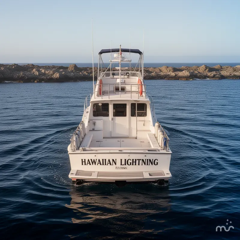 Slide: The Image of Custom 36 Hawaiian Lightning Radon 1988 - 3