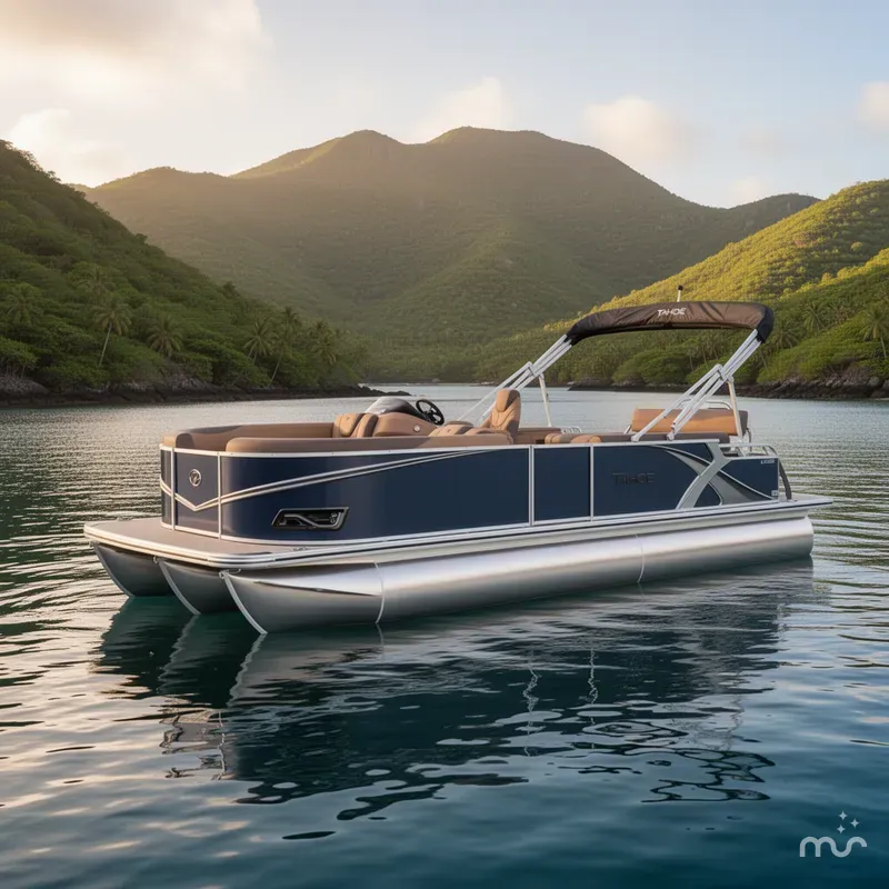 The Image of Tahoe LTZ CRB 2185 Cruise Rear Bench Pontoon $33995 2026 - 0