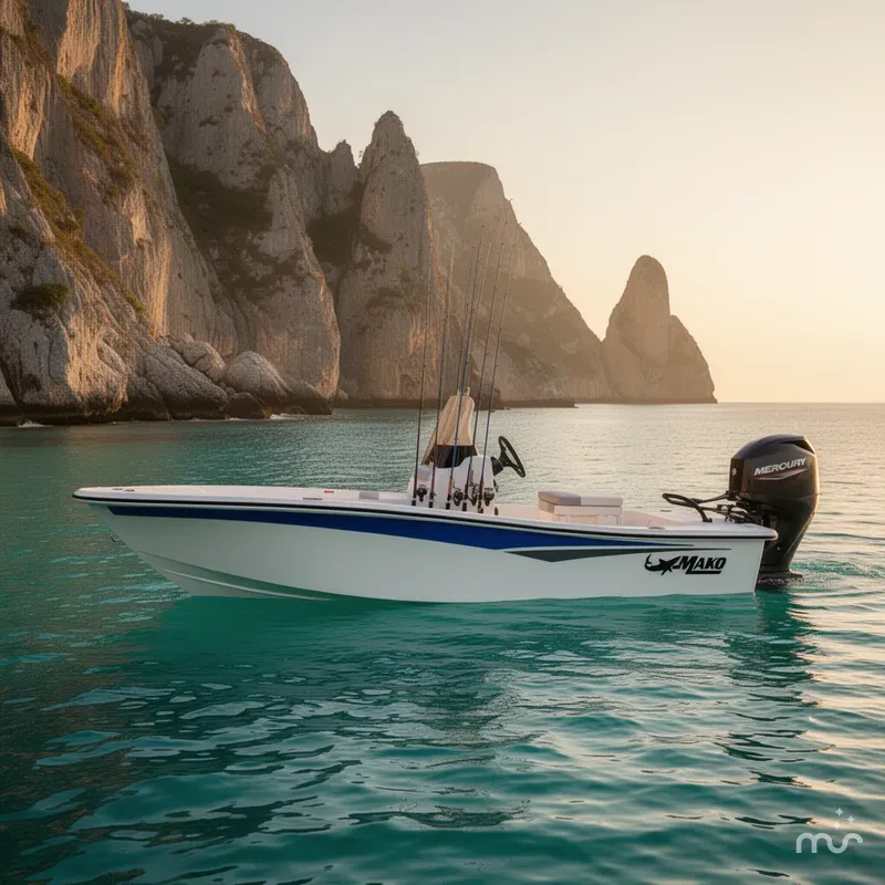Slide: The Image of Mako Pro Skiff 15 CC 2026 - 2