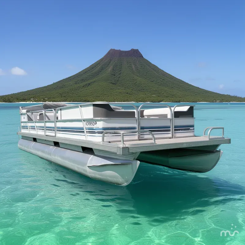 Slide: The Image of Northwood Fun Deluxe Pontoon 1992 - 2