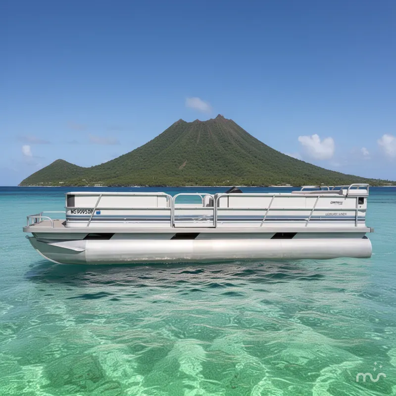 Slide: The Image of Northwood Fun Deluxe Pontoon 1992 - 4