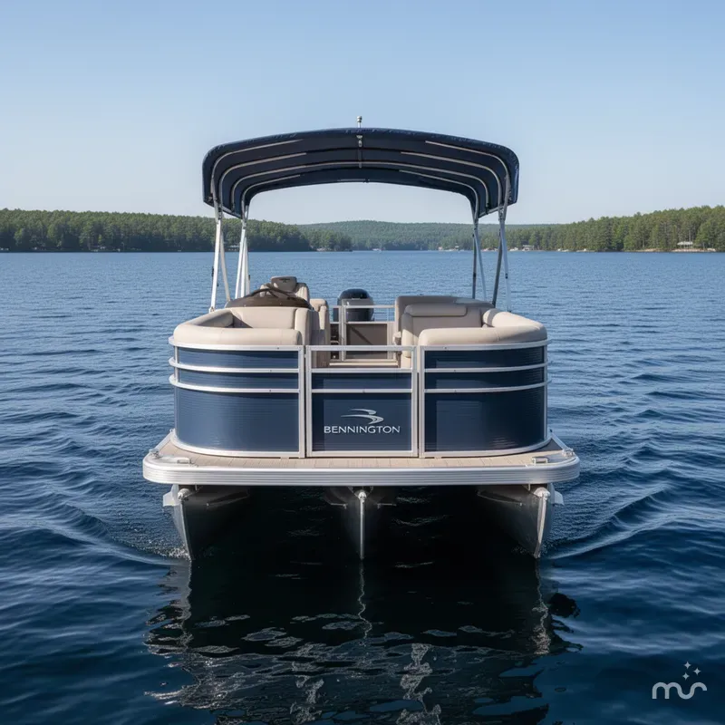 Slide: The Image of Bennington 168 SL Pontoon 2019 - 1