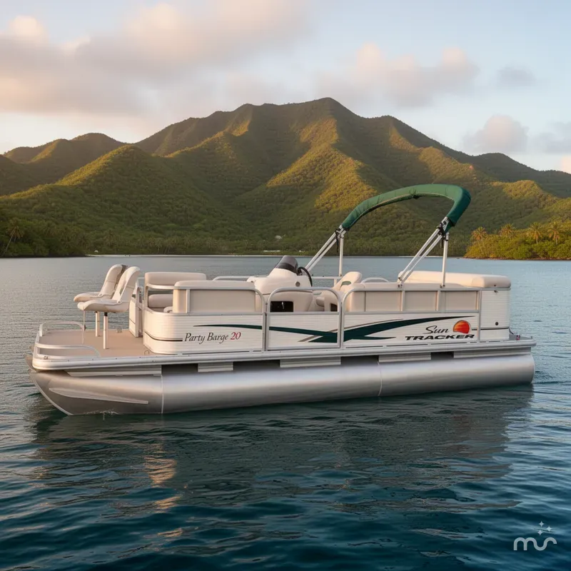 Slide: The Image of Sun Tracker Party Barge 20 Classic Series 2010 - 2