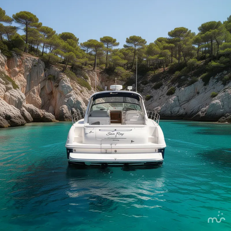 Slide: The Image of Sea Ray 380 Sundancer 2004 - 3