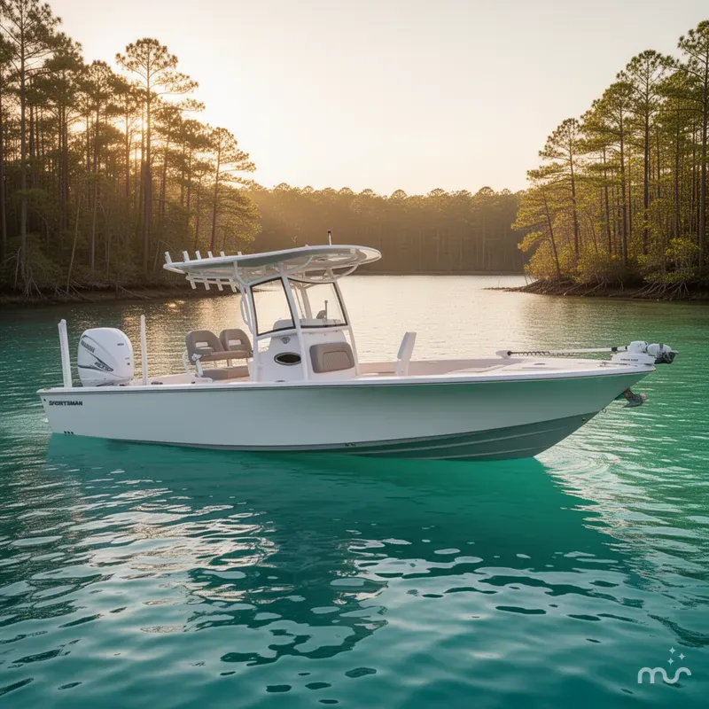 The Image of Sportsman Masters 267 Bay Boat 2021 - 0