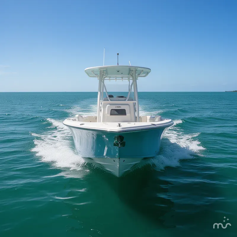Slide: The Image of Cobia 220 Center Console 2026 - 2