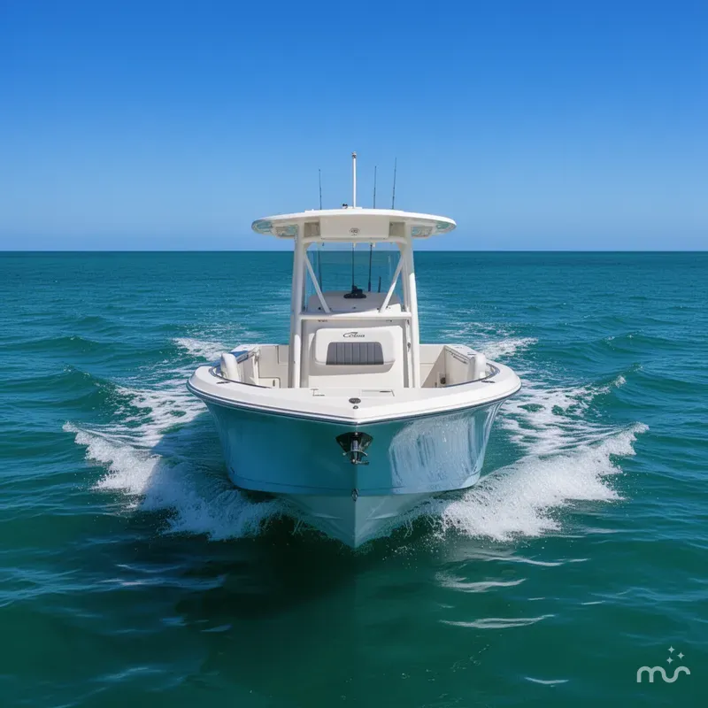 Slide: The Image of Cobia 220 Center Console 2026 - 2