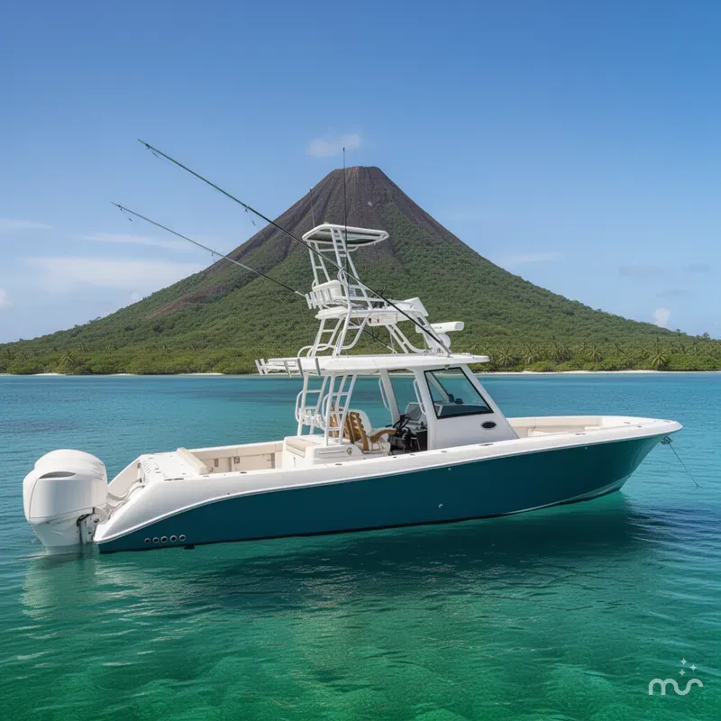 Slide: The Image of Everglades 375 Center Console 2026 - 2