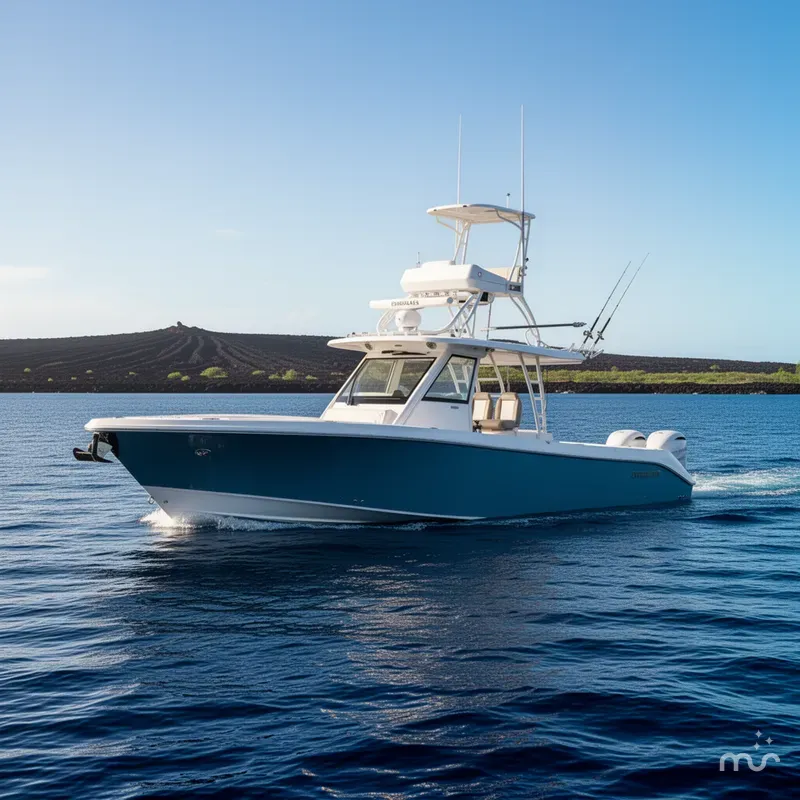 Slide: The Image of Everglades 395 Center Console 2026 - 2