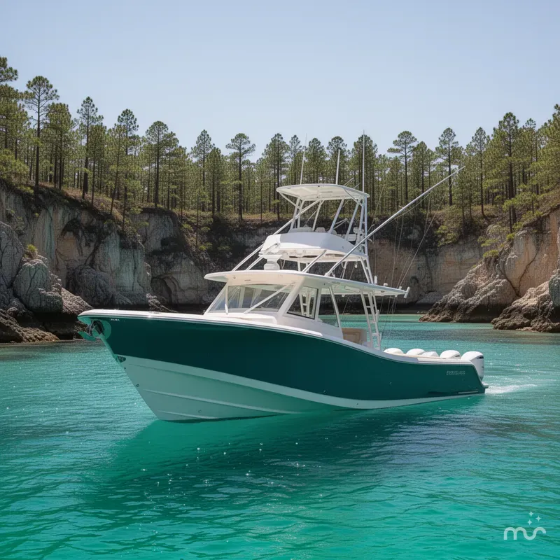 Slide: The Image of Everglades 455 Center Console 2026 - 2