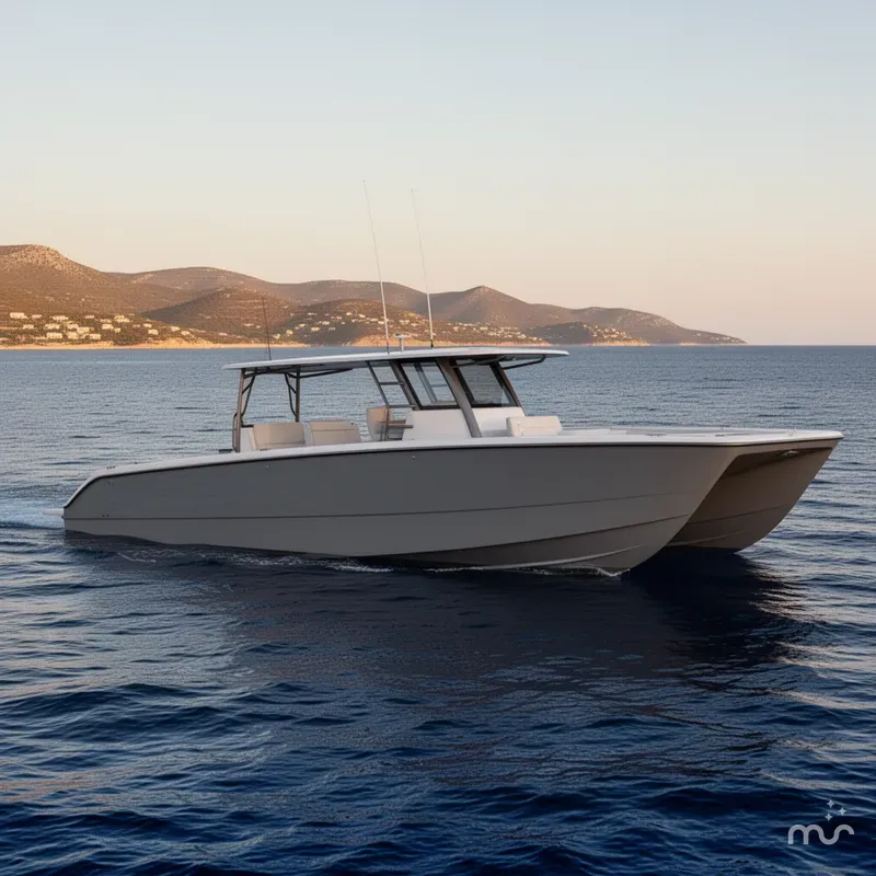 Slide: The Image of Invincible 40 Catamaran 2026 - 2