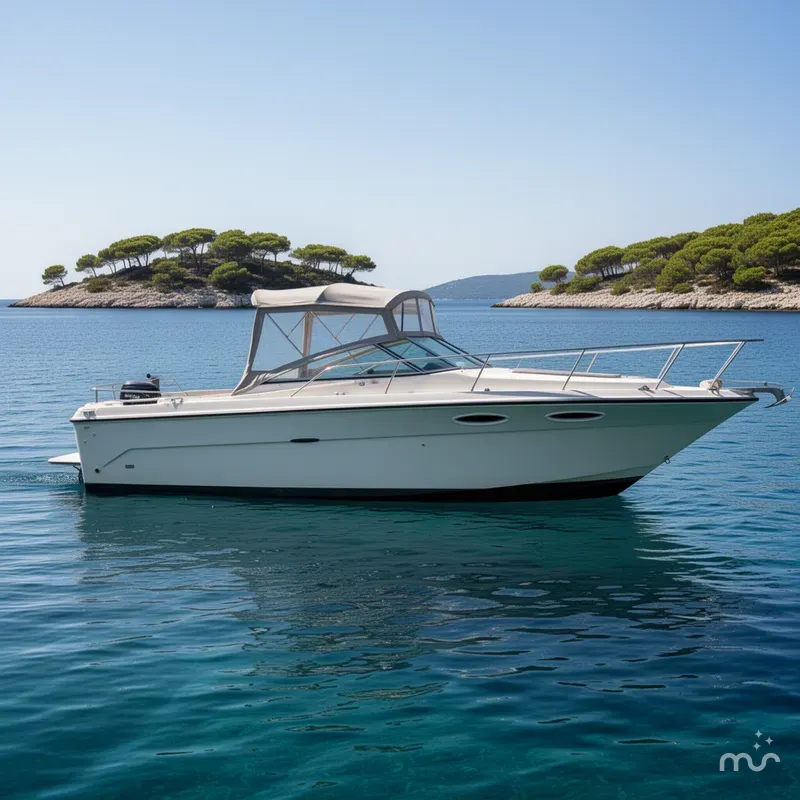 Slide: The Image of Sea Ray 255 SVR 1985 - 2