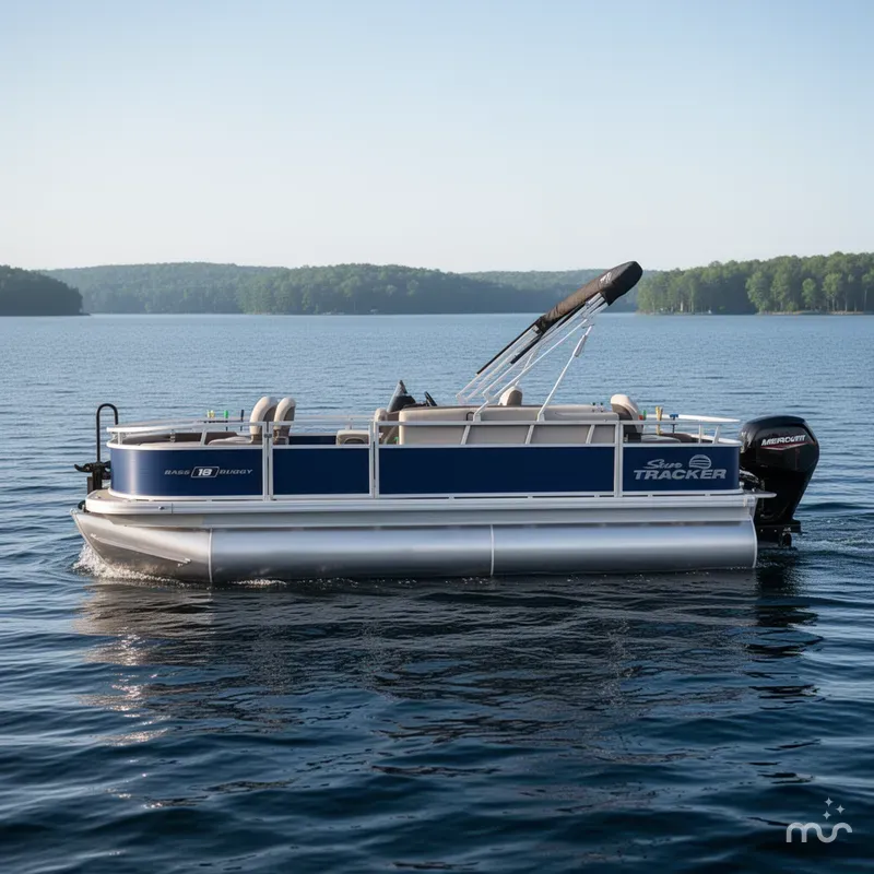 Slide: The Image of Sun Tracker Bass Buggy 18 DLX 2026 - 2