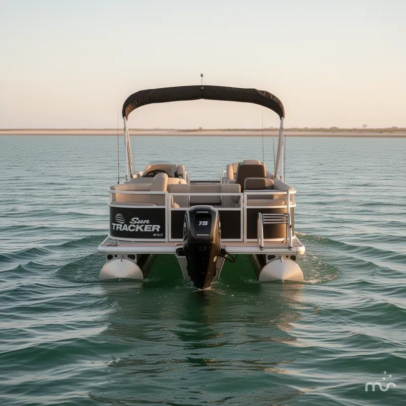 Slide: The Image of Sun Tracker Bass Buggy 18 DLX 2026 - 2