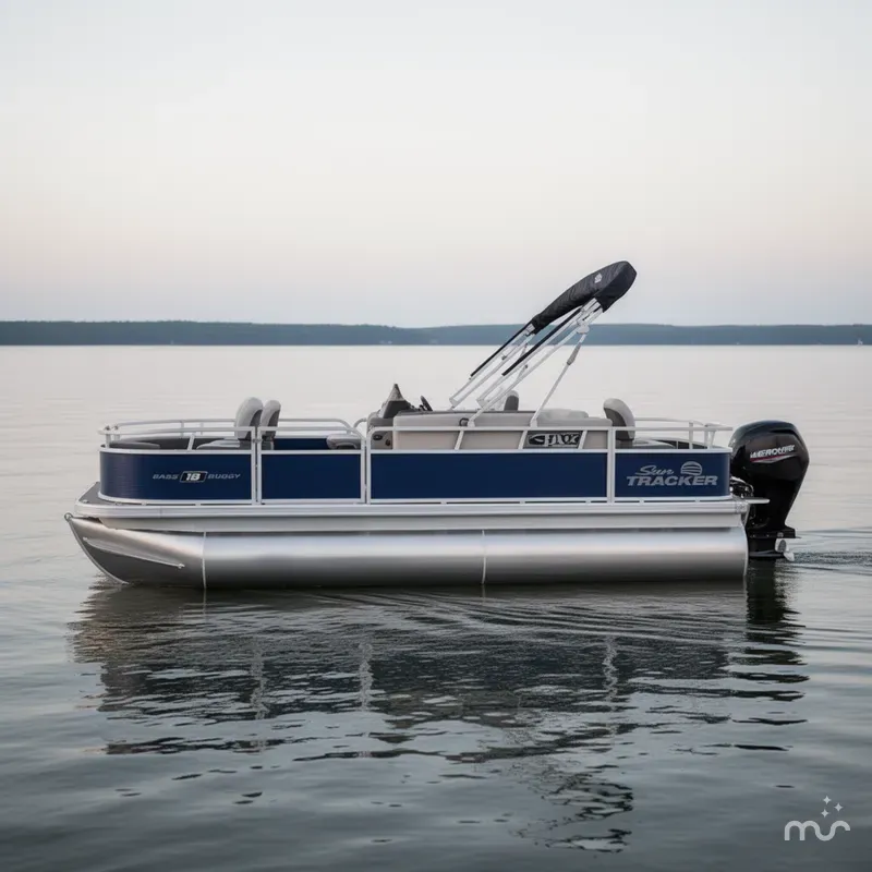 Slide: The Image of Sun Tracker Bass Buggy 18 DLX 2026 - 1