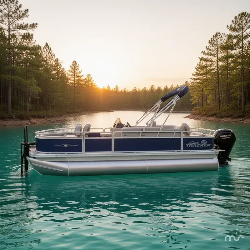 Slide: The Image of Sun Tracker Bass Buggy 18 DLX 2026 - 2