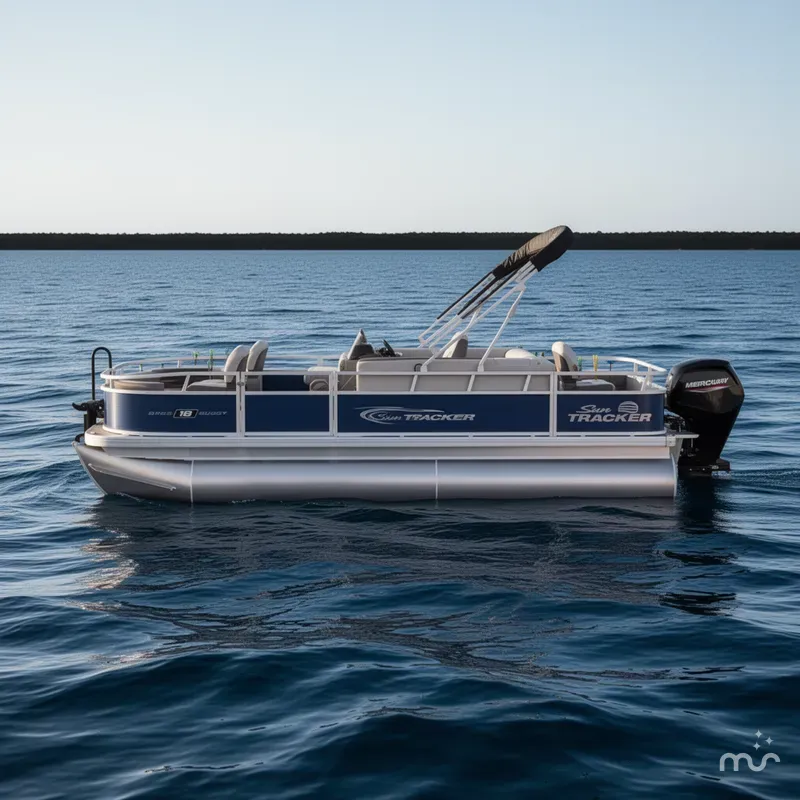 Slide: The Image of Sun Tracker Bass Buggy 18 DLX 2026 - 2