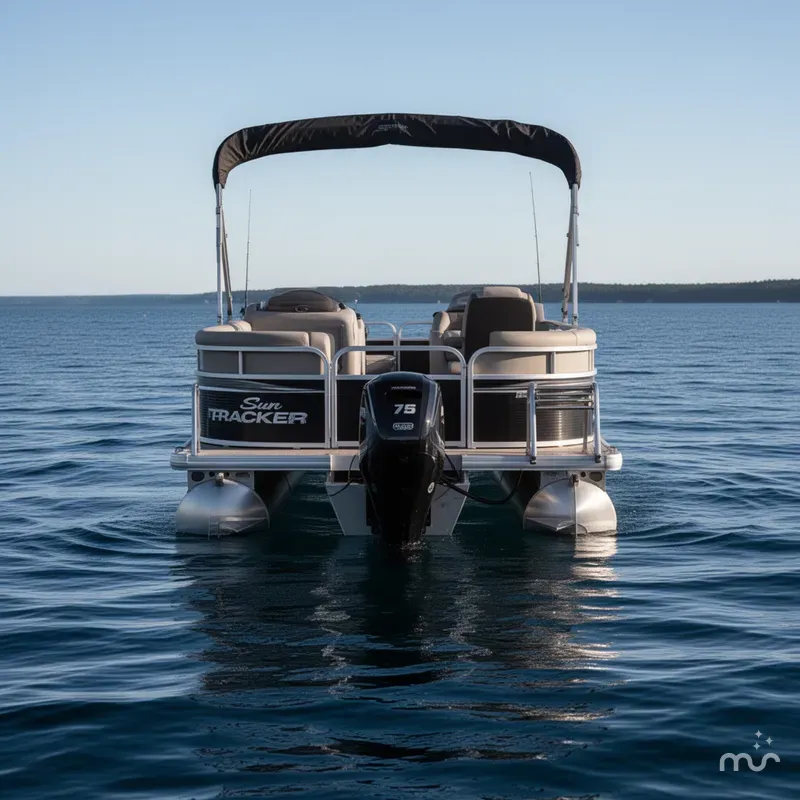 Slide: The Image of Sun Tracker Bass Buggy 18 DLX 2026 - 2