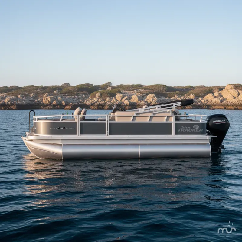 Slide: The Image of Sun Tracker Bass Buggy 18 DLX 2026 - 2
