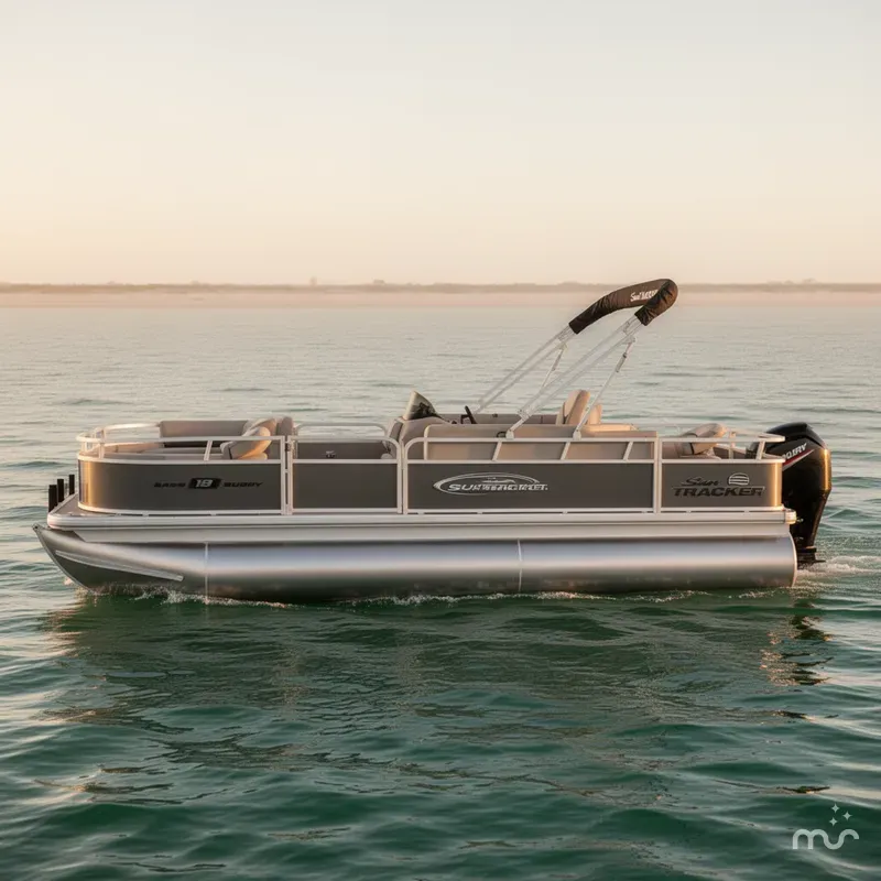 Slide: The Image of Sun Tracker Bass Buggy 18 DLX 2026 - 2